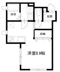 カサブランカ南台の物件間取画像